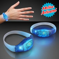 60 Day Light Up Motion Activated Blue LED Bracelet